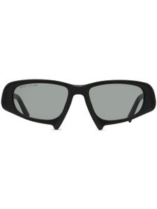 Moncler Eyewear lunettes de soleil Alyx à monture enveloppante - Noir