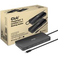 Club 3D Club 3D Thunderbolt 4 Certified 11-in-1 Docking Station - thumbnail