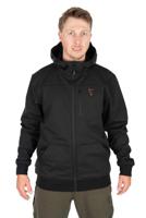 Fox Collection Soft Shell Jacket Black & Orange XX-Large