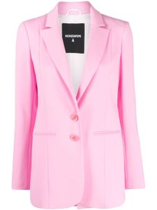 Patrizia Pepe blazer en crêpe à simple boutonnage - Rose