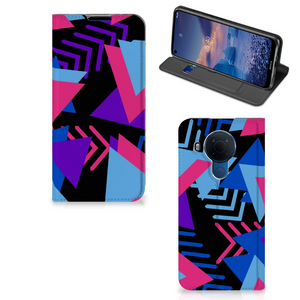 Nokia 5.4 Stand Case Funky Triangle