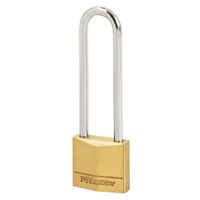 Masterlock 50mm - 64mm hardened steel shackle, 7mm diam. - double locking - 5-pin - 150EURDLJ