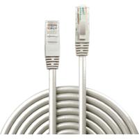 LINDY 48005 RJ45 Netwerkkabel, patchkabel CAT 6 U/UTP 5.00 m Grijs Snagless 1 stuk(s)