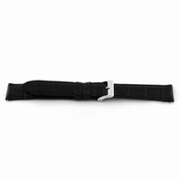 Horlogeband Universeel F015-XL Leder Zwart 18mm