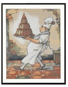 Grafix Diamond Painting Anton Pieck Bakker 40x50cm