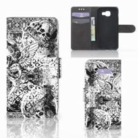 Telefoonhoesje met Naam Samsung Galaxy A3 2016 Skulls Angel