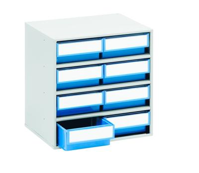 Treston 0830-6 Opslagmagazijn (b x h x d) 400 x 395 x 300 mm Lichtgrijs, Blauw 1 stuk(s) Treston 0830-6 Opslagmagazijn (b x h x d) 400 x 395 x 300 mm Lichtgrijs, Blauw 1 stuk(s)