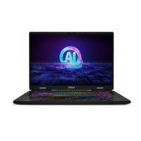 MSI Pulse 17 AI C1VGKG-061NL Intel Core Ultra 9 185H Laptop 43,2 cm (17") Quad HD+ 16 GB DDR5-SDRAM 2 TB SSD NVIDIA GeForce RTX 4070 Wi-Fi 6E (802.11ax) Windows 11 Home Zwart - thumbnail