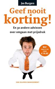 Geef nooit korting - Jos Burgers - ebook