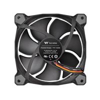 Thermaltake Riing 12 RGB Sync 3 Pack PC-ventilator Zwart, RGB (b x h x d) 120 x 120 x 25 mm Incl. LED-verlichting - thumbnail