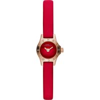 Horlogeband Marc by Marc Jacobs MBM1343 Onderliggend Leder Rood 7mm - thumbnail