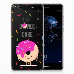 Huawei P10 Lite Siliconen Case Donut Roze