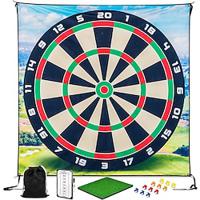 golf chipping spelset bevat 6x6 ft sticky speelmat, n' stick golfspellen met chip n' stick golfballen - doelen met chipping mat Lightinthebox - thumbnail