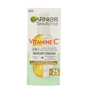 SkinActive vitamine C serum cream SPF25