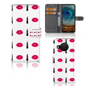 Nokia X10 | Nokia X20 Telefoon Hoesje Lipstick Kiss