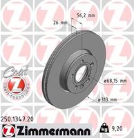 Remschijf Coat Z 250134720