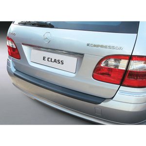 Bumper beschermer passend voor Mercedes-Benz E-Klasse W211 Kombi 2002- Zwart GRRBP284