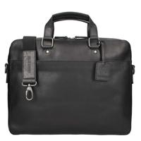 Leonhard Heyden Dakota Briefcase 1 Compartment black2