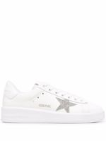 Golden Goose baskets Purestar en cuir - Blanc