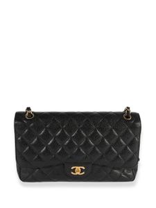 CHANEL Pre-Owned sac porté épaule Jumbo Double Flap - Noir