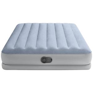 Intex 64159 QUEEN DURA-BEAM COMFORT AIRBED Luchtbed (l x b x h) 203 x 152 x 36 cm Blauw-grijs