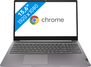 Lenovo IdeaPad 3 N6000 Chromebook 39,6 cm (15.6") Full HD Intel Pentium N 8 GB LPDDR4x-SDRAM 128 GB eMMC Wi-Fi 6 (802.11ax) Chrome OS Grijs