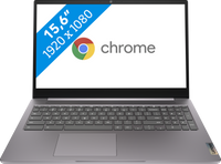 Lenovo IdeaPad 3 N6000 Chromebook 39,6 cm (15.6") Full HD Intel Pentium N 8 GB LPDDR4x-SDRAM 128 GB eMMC Wi-Fi 6 (802.11ax) Chrome OS Grijs - thumbnail