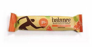 Balance Choco stevia reep puur sinaas (35 gr)