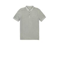 Garcia slim fit polo grijsgroen