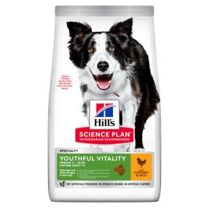 Hill&apos;s Mature Adult Senior Vitality Medium met kip hondenvoer 2,5 kg