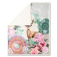 Plaid HIP Polyester nr.6633 - Multi - 130x160cm - Hert Maat: 130x160cm