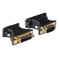 ACT AP1003 kabeladapter/verloopstukje DVI-A VGA Zwart