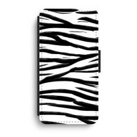 Zebra pattern: iPhone XR Flip Hoesje - thumbnail