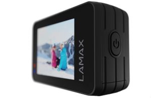 Lamax LAMAX W10.1 Actioncam 4K, Beeldstabilisering, Dual-display, Waterdicht, Touchscreen, Full-HD, WiFi