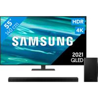Samsung QLED 55Q80A (2021) + Soundbar