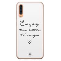 Samsung Galaxy A50/A30s siliconen hoesje - Enjoy life
