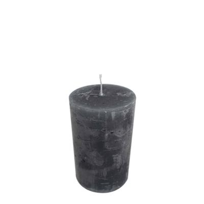 Grijze Stompkaars (8 x 5 cm)