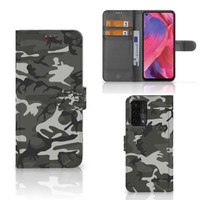 OPPO A54 5G | A74 5G | A93 5G Telefoon Hoesje Army Light - thumbnail