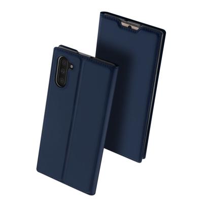 Dux Ducis - pro serie slim wallet hoes - Samsung Galaxy Note 10 - Blauw Dux Ducis - pro serie slim wallet hoes - Samsung Galaxy Note 10 - Blauw