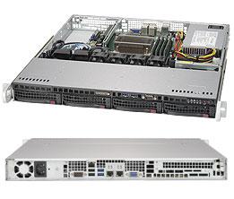 Supermicro SuperChassis 813MFTQC-350CB2 Benchtable PC-behuizing Zwart