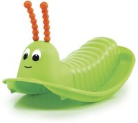 Paradiso Toys Rolwip Swirly de Rups 85 cm groen - thumbnail