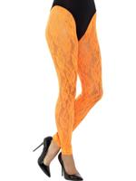 Legging Kant Neon Oranje