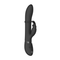 VIVE by Shots Halo - Ring Rabbit Vibrator - Black