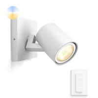 Philips Wandspot Hue Runner - White Ambiance 1-lichts wit met schakelaar 929003045801 - thumbnail