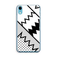 Pop Art #5: iPhone XR Transparant Hoesje