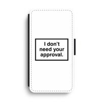 Don't need approval: iPhone XS Max Flip Hoesje