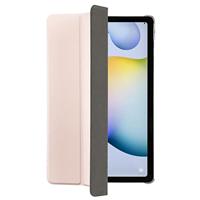 Hama Fold Clear Bookcase Samsung Galaxy Tab S6 Lite roze, transparant tablettas, modelspecific