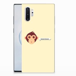 Samsung Galaxy Note 10 Plus Telefoonhoesje met Naam Monkey