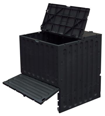 Eco King Compostbak Zwart | Compostvat 600 Liter Eco King Compostbak Zwart | Compostvat 600 Liter