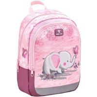 Belmil Rugzak Met Olifant 33 X 13 Cm Polyester 12 Liter Roze